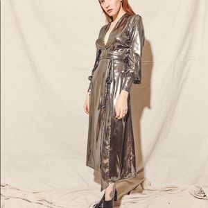 Kamperett Adelaide Midi Wrap Dress